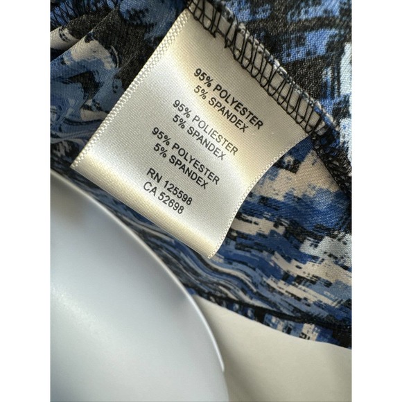 Ellen Tracey lightweight multicolored cardigan Sz Large Holiday Stretch Jersey - Picture 7 of 8